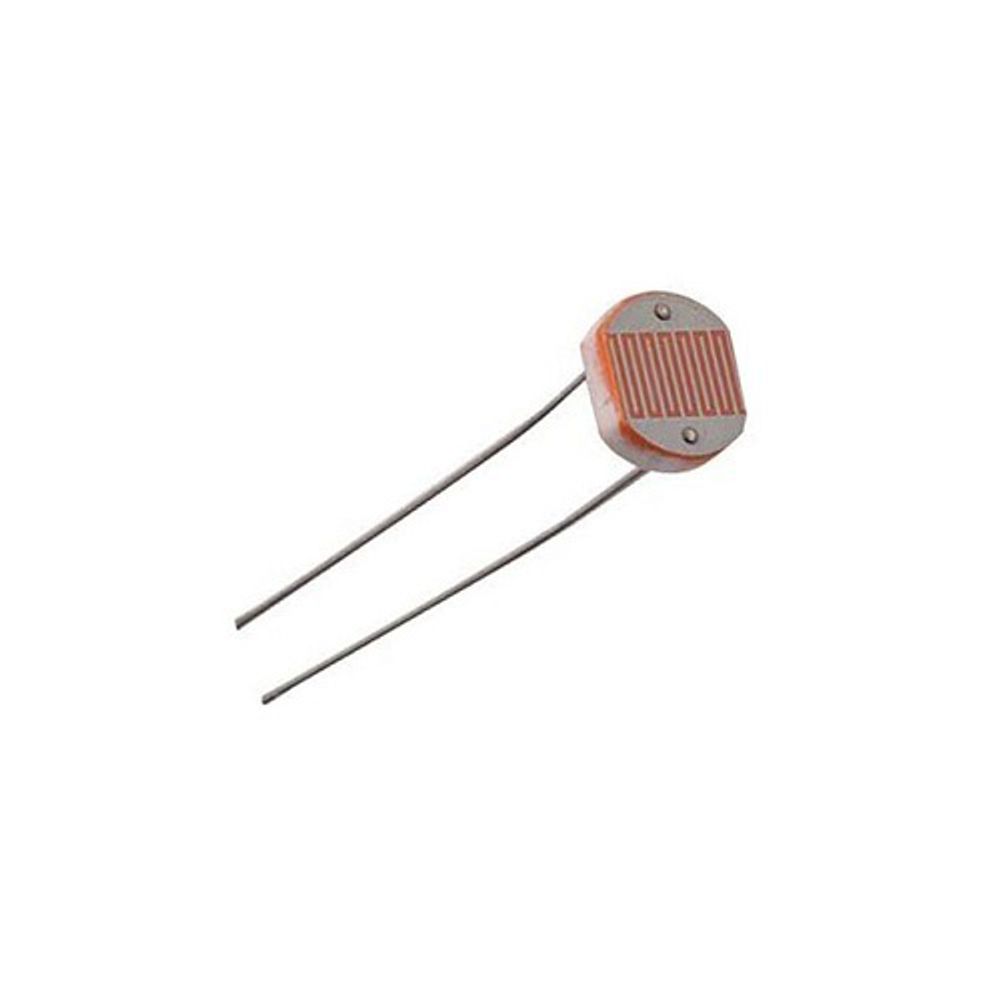 10pcs Photoresistor Photoconductive Cell Light Dependent Resistor 30-50K LDR 12mm PlasticPacakge
