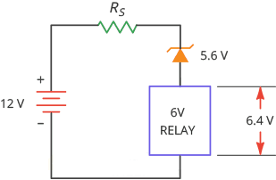 Using-Zener-Diode-to-Drive-a-Relay
