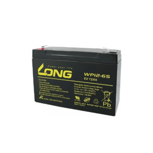 Long 6V 12Ah Lead Acid Rechargeable Battery