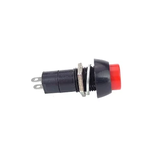 Red Push Button Switch 250V 3A