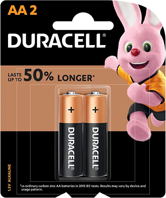 2x AA Duracell Original alkaline battery 1.5V – ielectrony