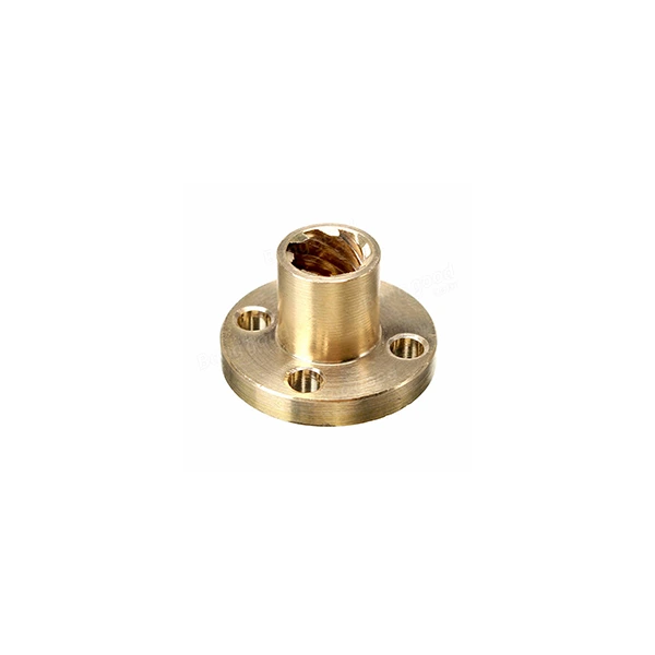 Copper Nut for T8 Lead screw صامولة نحاسية لبرغي الرصاص T8